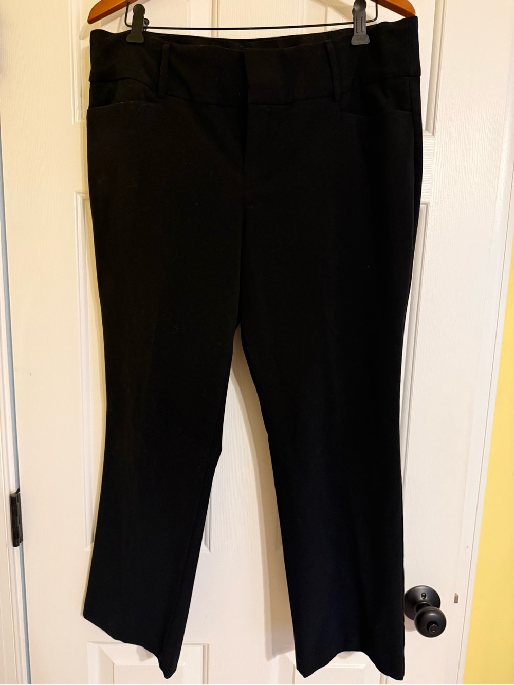 Nine West Black Boot Cut Dress Pants